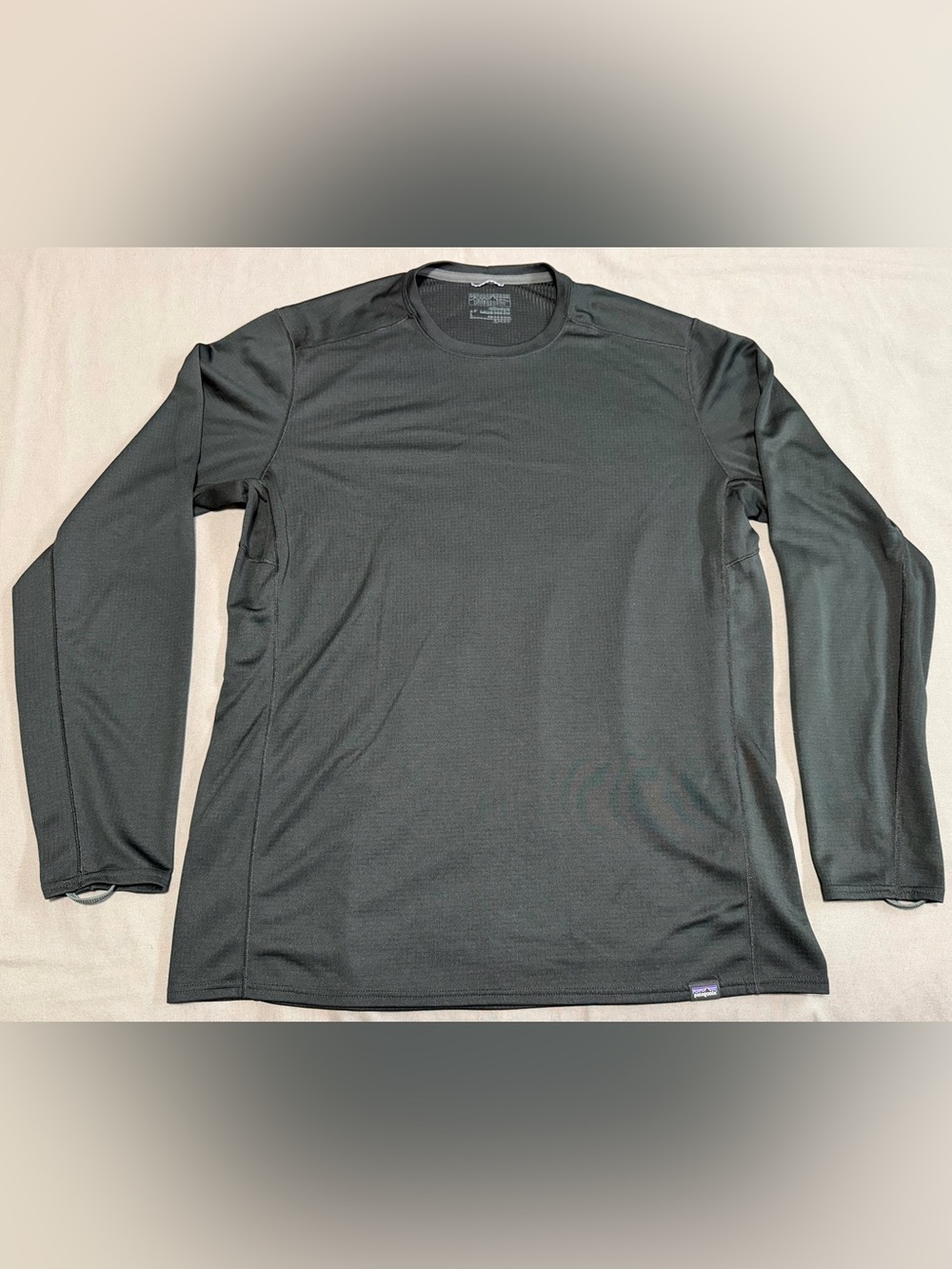 Patagonia Capilene Baselayer Midweight Black Polartec Long Sleeve Men’s L